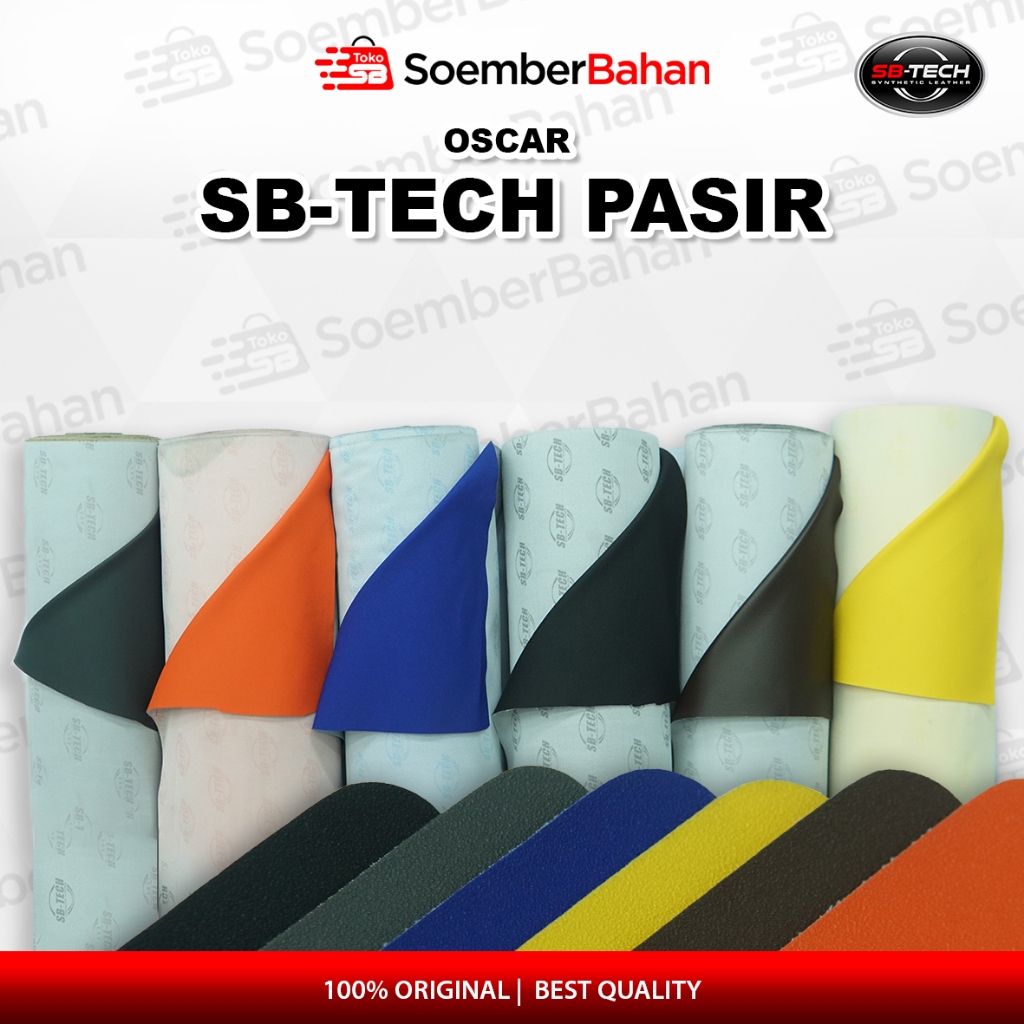 SB-TECH PASIR (Meter) - Oscar/ Bahan Kain/ Kulit Sintetis/ Jok Motor