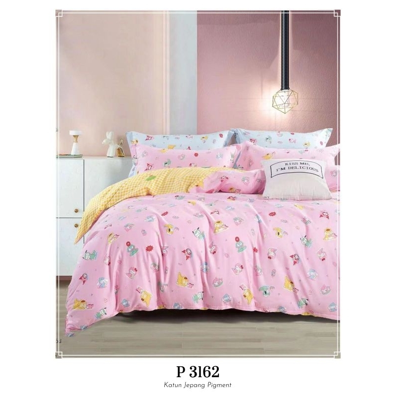 Sprei Katun Jepang Sanrio  / sprei katun jepang / produsen sprei katun jepang