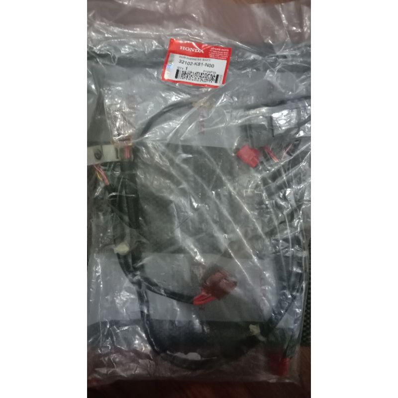 SUB HARNESS BATT 32102-K81-N00, 32102-K25-600 KABEL AKI/KABEL ACCU ASLI HONDA OR
