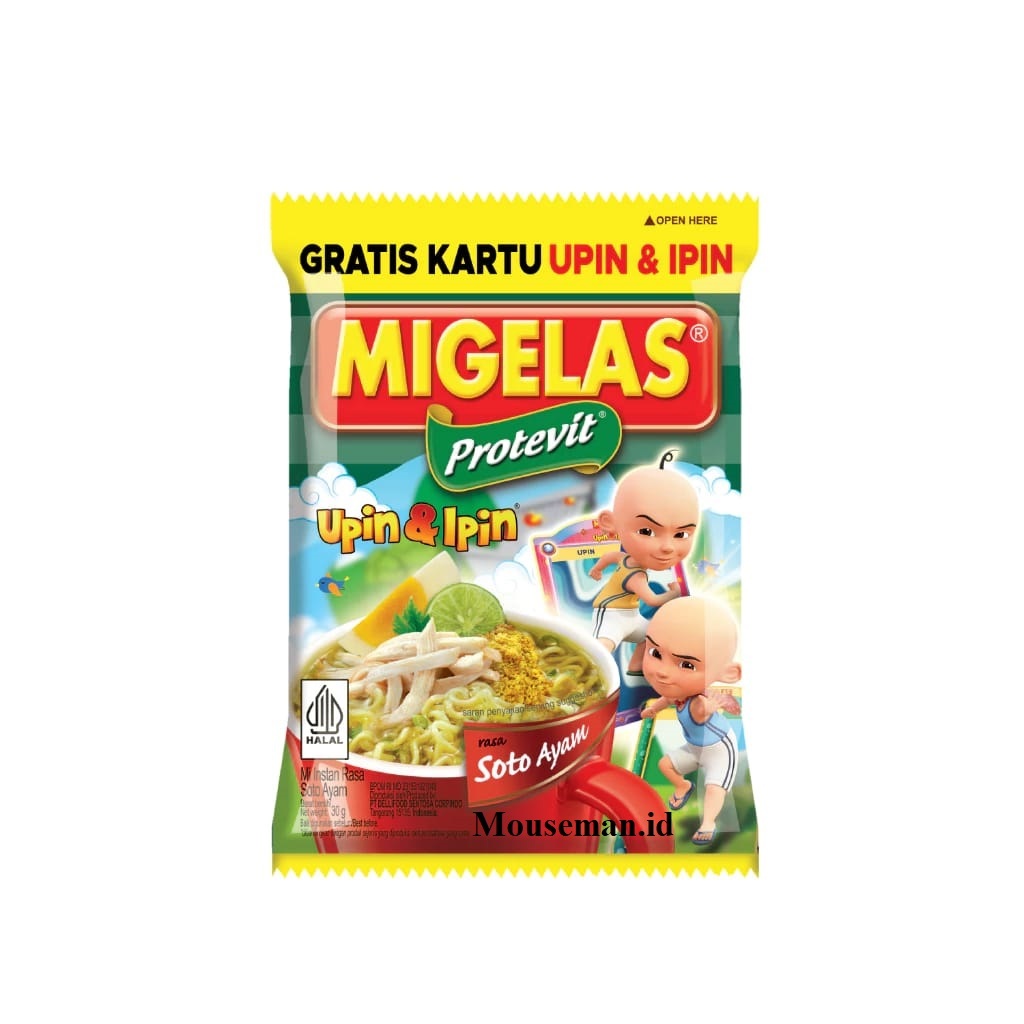 

MIGELAS Protevit Mi Instan Mie Gelas Rasa SOTO AYAM 30gr