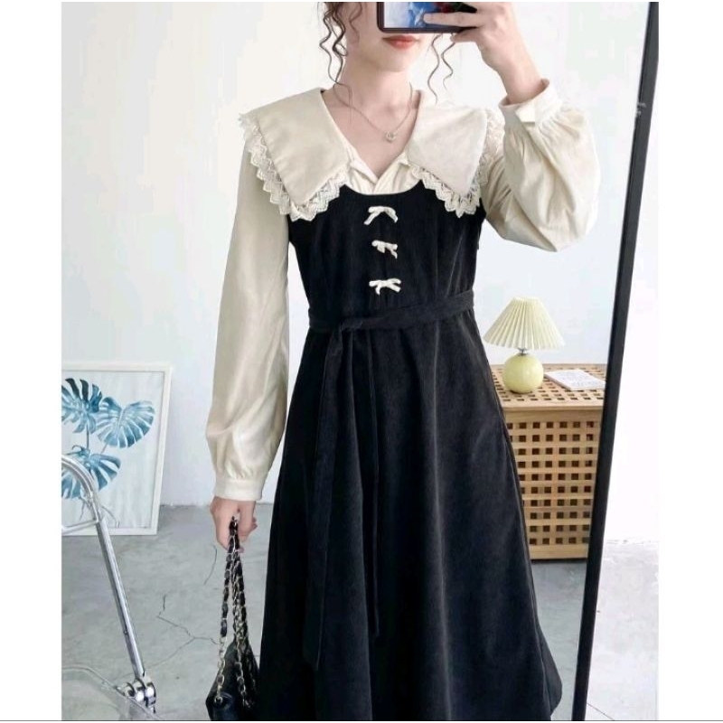 Long Dress Hijab Dress Hijab Dress Import wanita Dress Fashion Korean style
