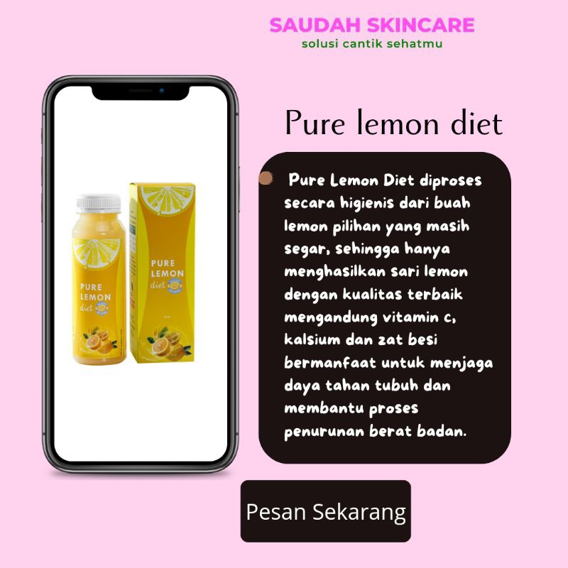 

Pure Lemon Diet Herbalov /Pure Lemon Pemium Untuk Diet/Sari Lemon Asli untuk Diet