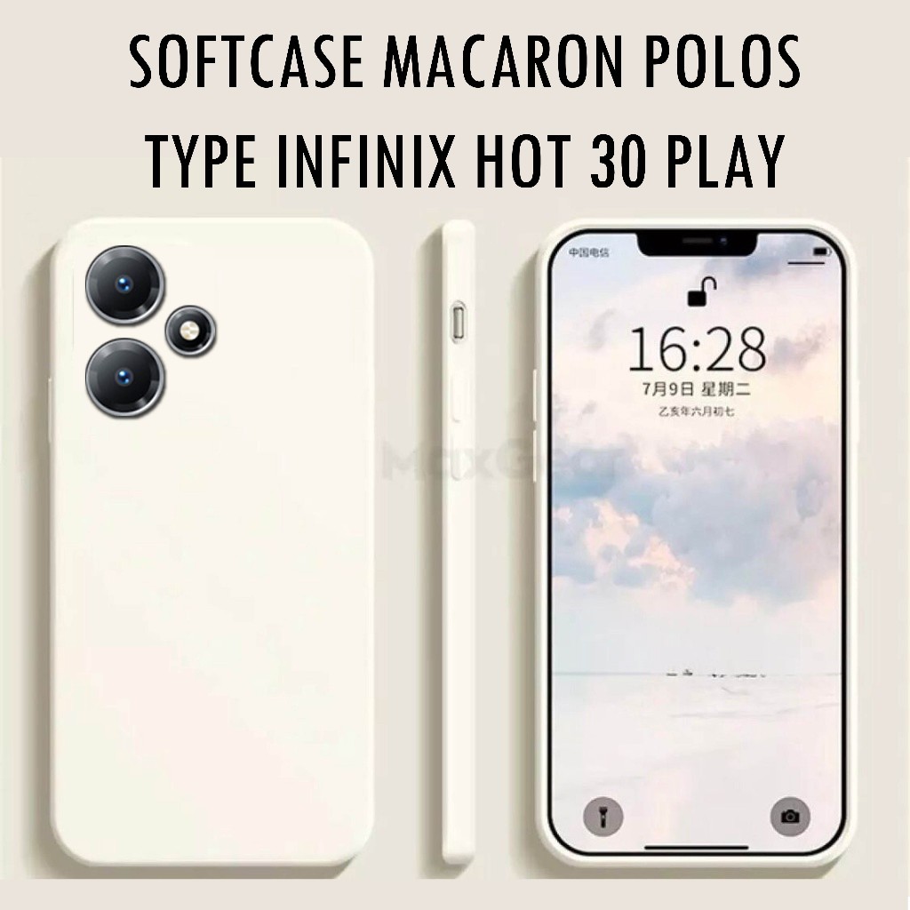 Softcase Macaron INFINIX HOT 30 PLAY | Case Macaron | Case INFINIX | Case Handphone | Casing Handpho