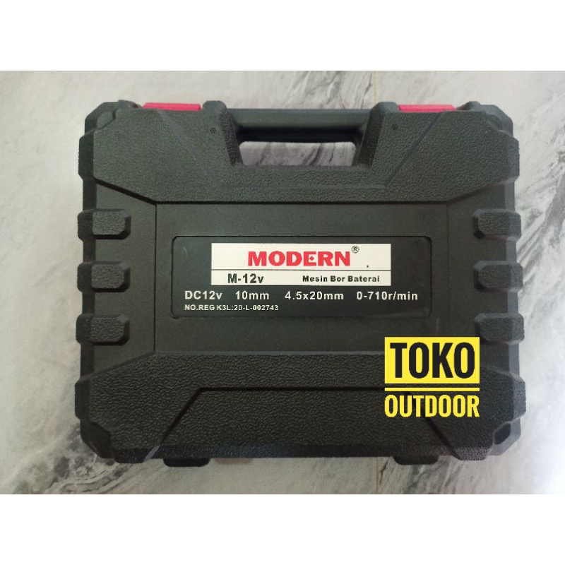 Kotak Bor Portable Modern Ori Copotan, Box Perkakas, Box Bor Portable, ToolBox