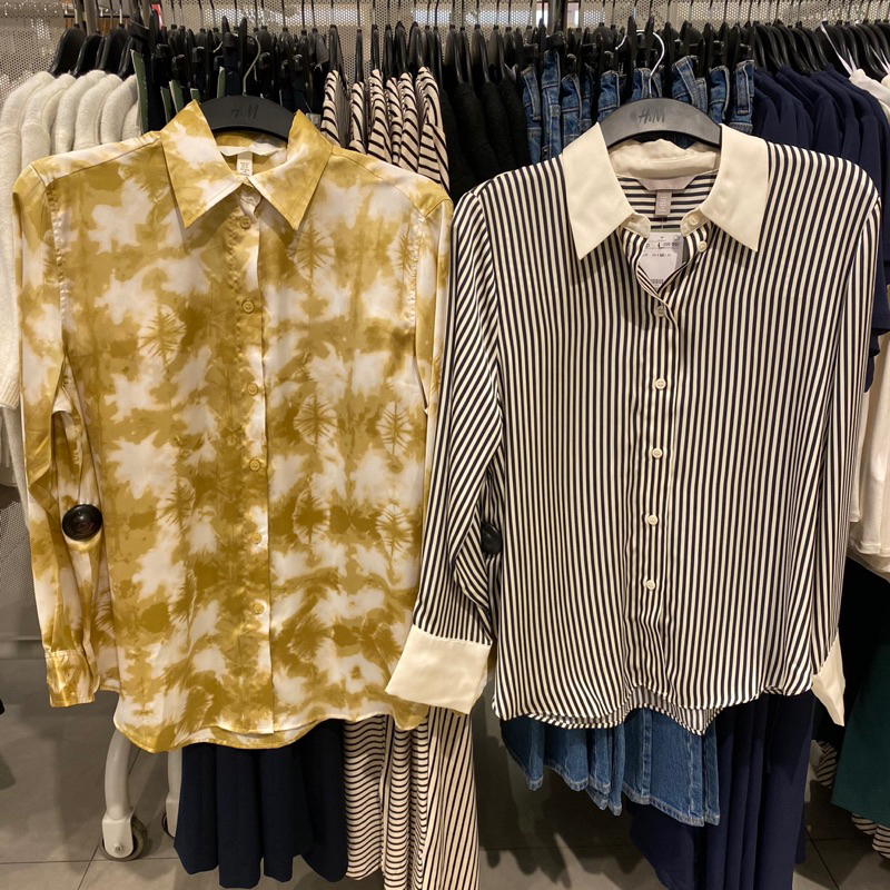 Kemeja Satin H&M Original Store