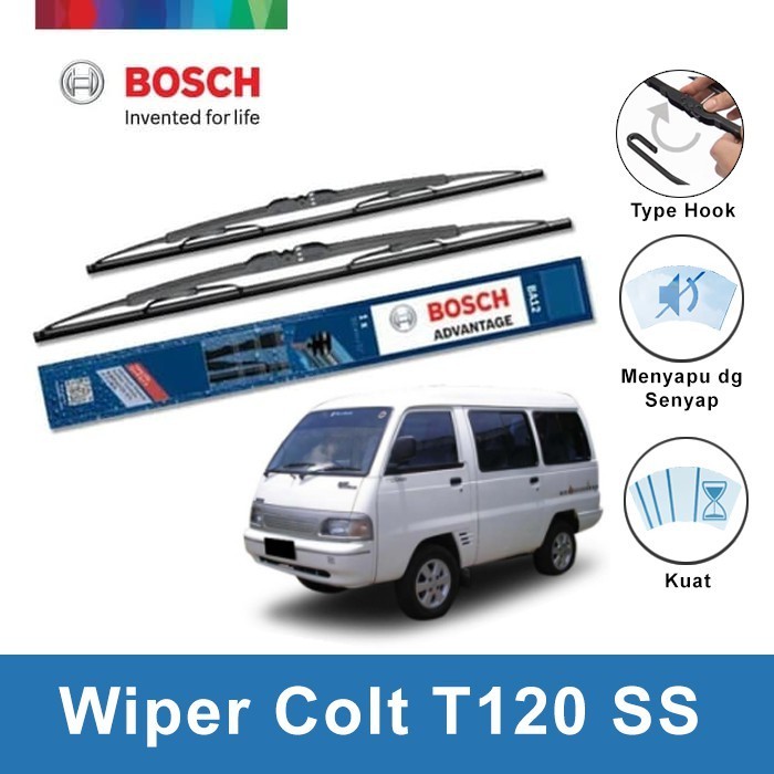 WIPER KACA MOBIL Frameles COLT P120 SS Advantage 16"&16"