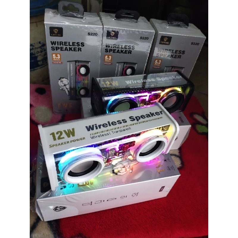 Speaker bluetoth lenyes s220 kualitas Original