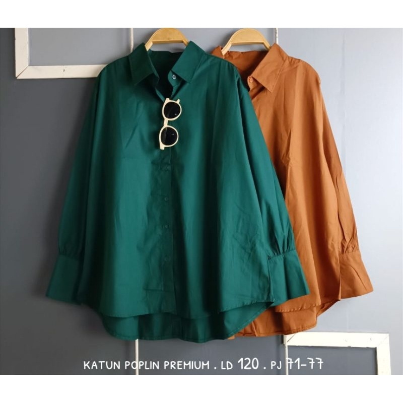 SHIRT ZARA POPLIN IMPORT [ ADA GALLERY ]