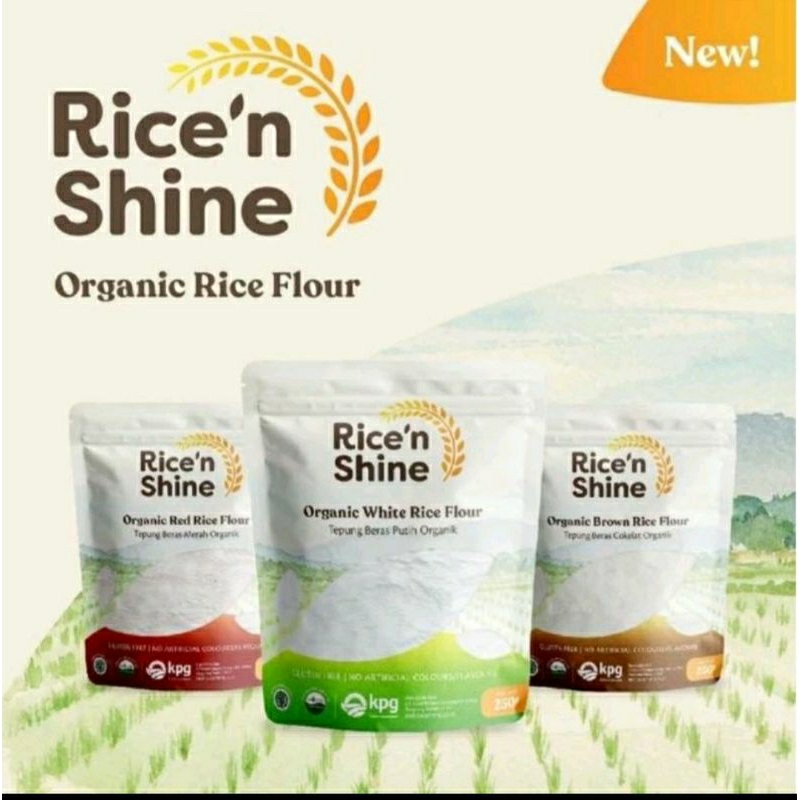 

rice'n shine (tepung beras organic)