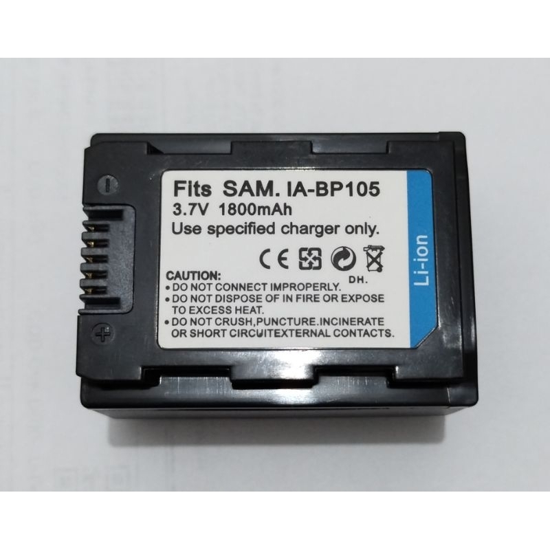 Battery For Handycam Samsung IA BP105 / BO105R HMX F80 F90 F800 F900
