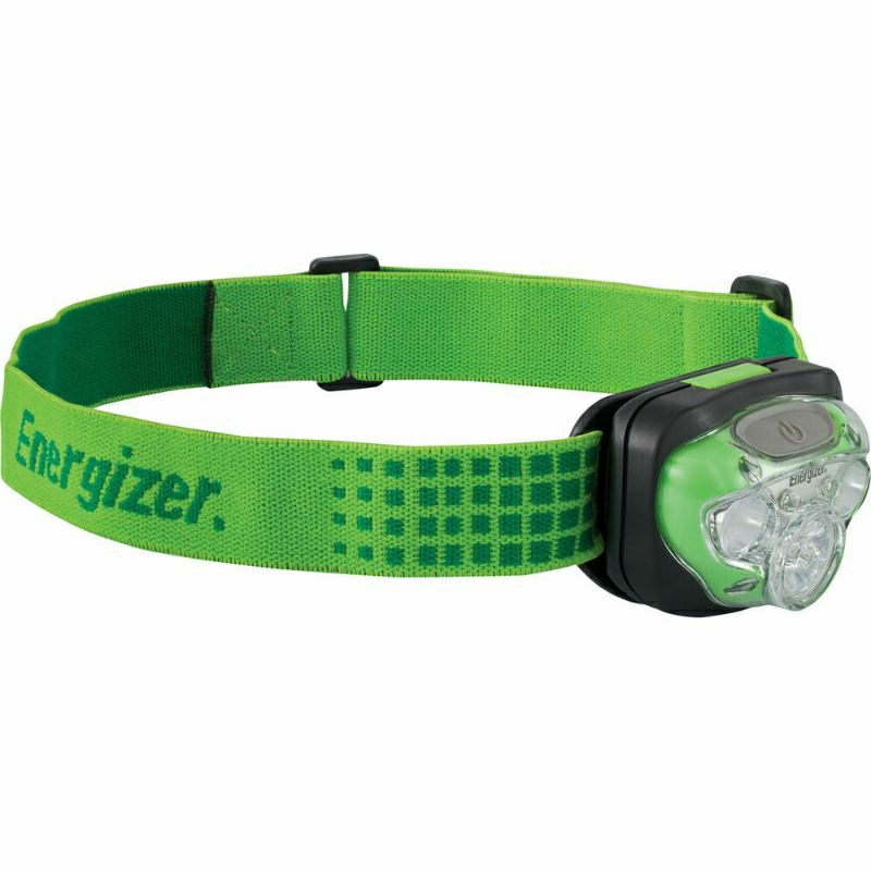 Headlamp energizer 350 lumens with HD vision optics 3 mode flashlight led chager cas senter kepala