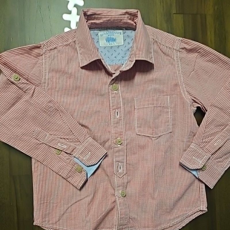 gingersnaps kemeja boys 2 tahun