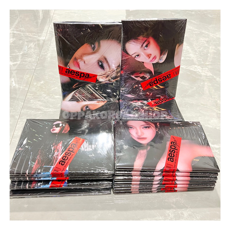 [READY STOCK] AESPA - The 4th Mini Album [Drama] (Giant Ver.) Karina Ningning Winter Giselle