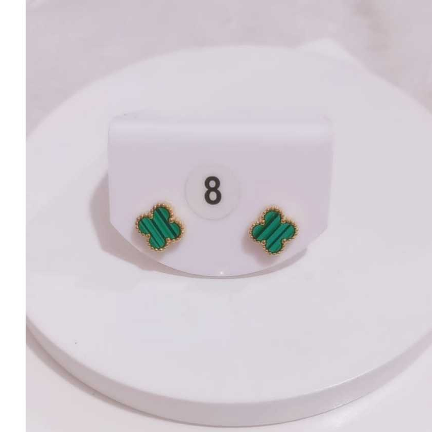 ANTING TITANIUM CLOVER HIJAU MEWAH ANTI KARAT