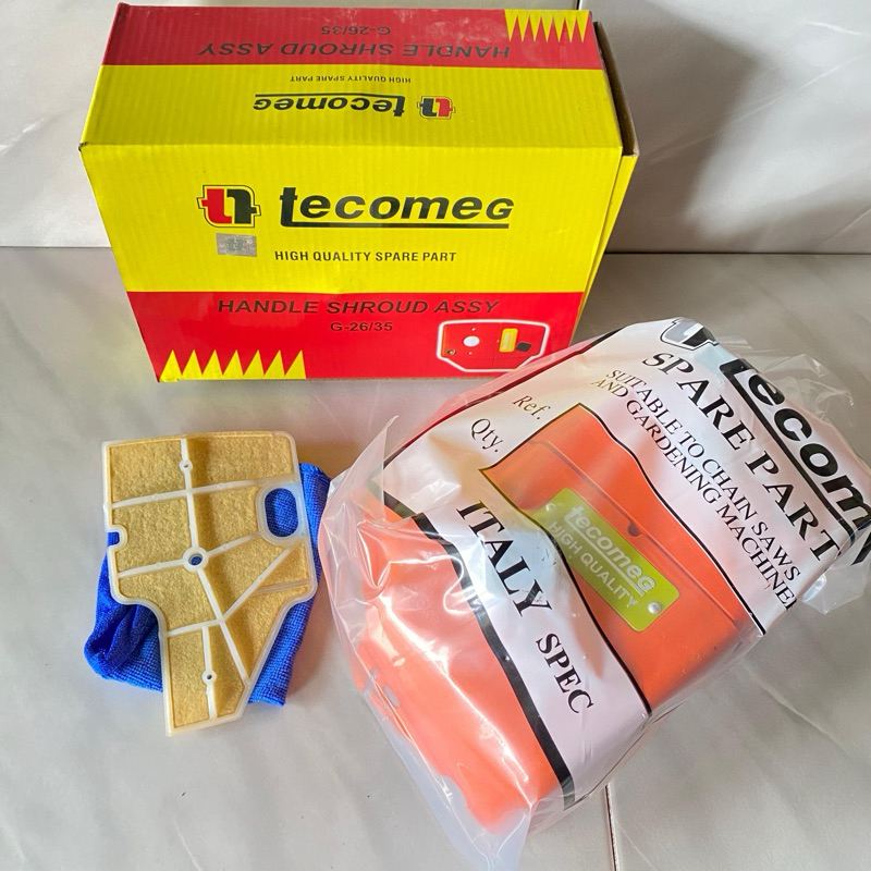 kap atas besi chainsaw senso 070 handle shroud chainsaw 070 Tecomec
