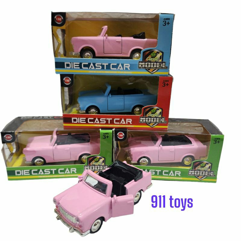 MINI ATUR MOBIL.BARBIE THE MOVE PINK,BLUE,WHITE,CONVERTE