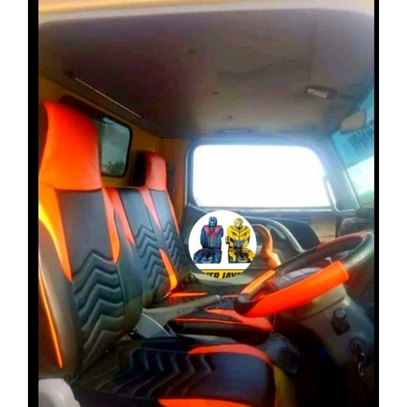 Sarung jok canter motiv variasi