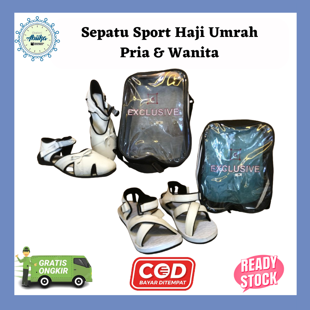 Sepatu Sport Haji Umrah Pria & Wanita