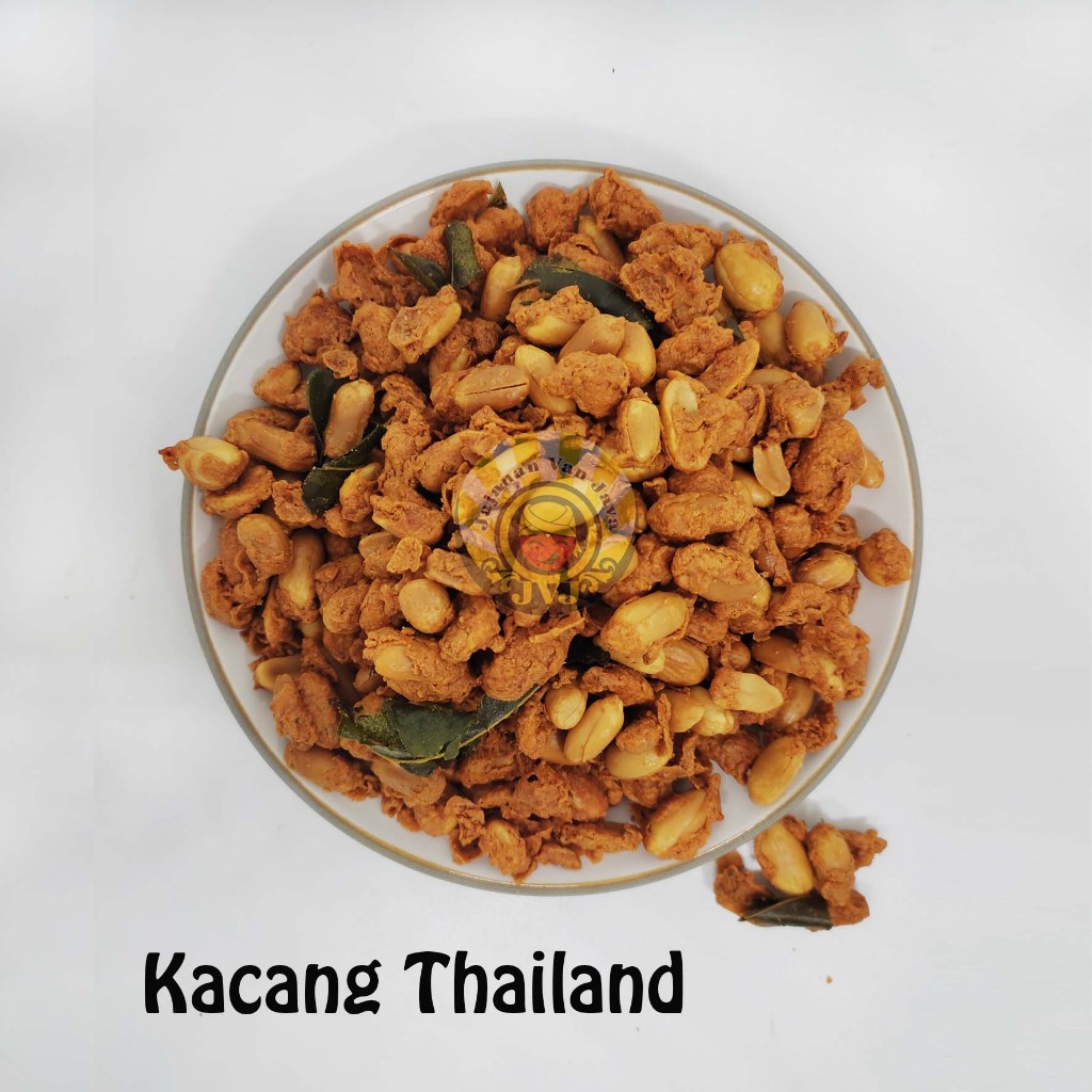 

Kacang Thailand Pedas Gurih Aroma Jeruk - Kacang Tepung