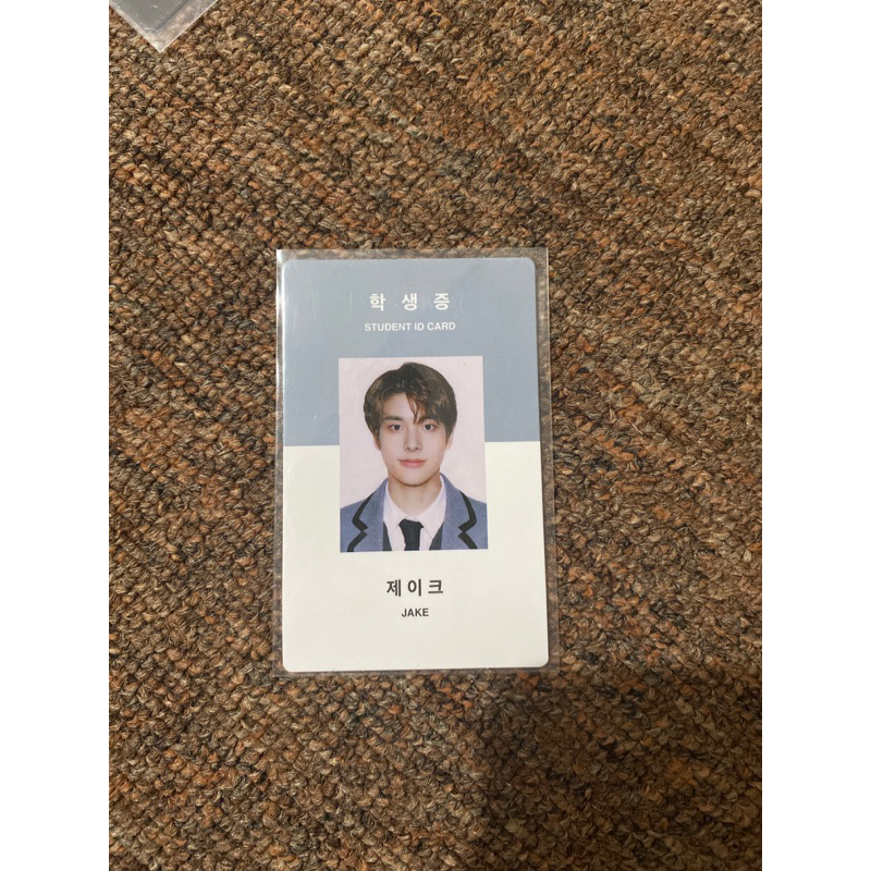 OFFICIAL PHOTOCARD ENHYPEN JAKE ID CARD 2021 SEASON GREETINGS 2021