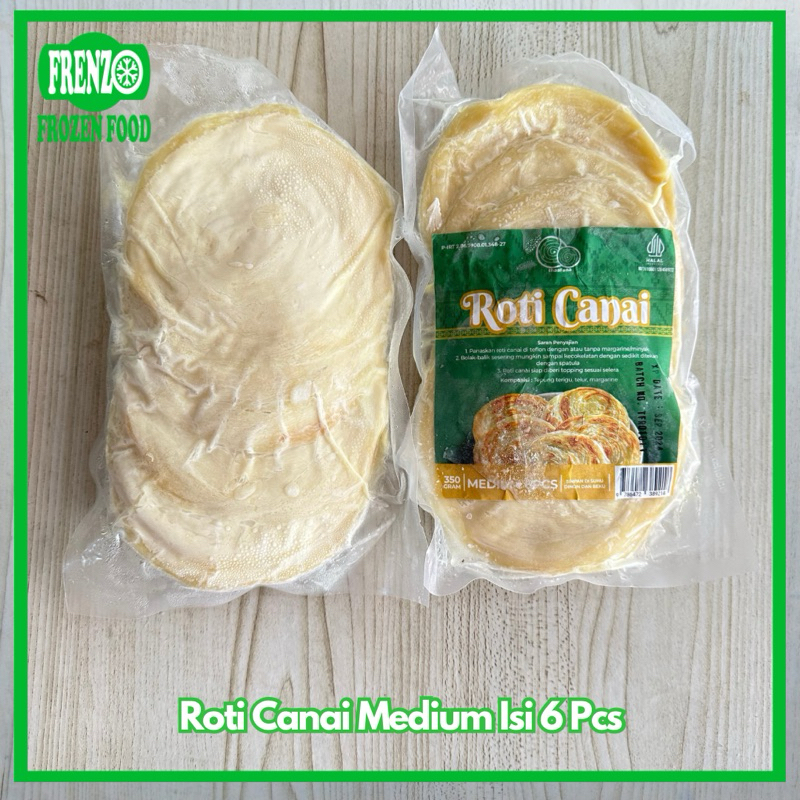 

Roti Canai Medium isi 6 Pcs