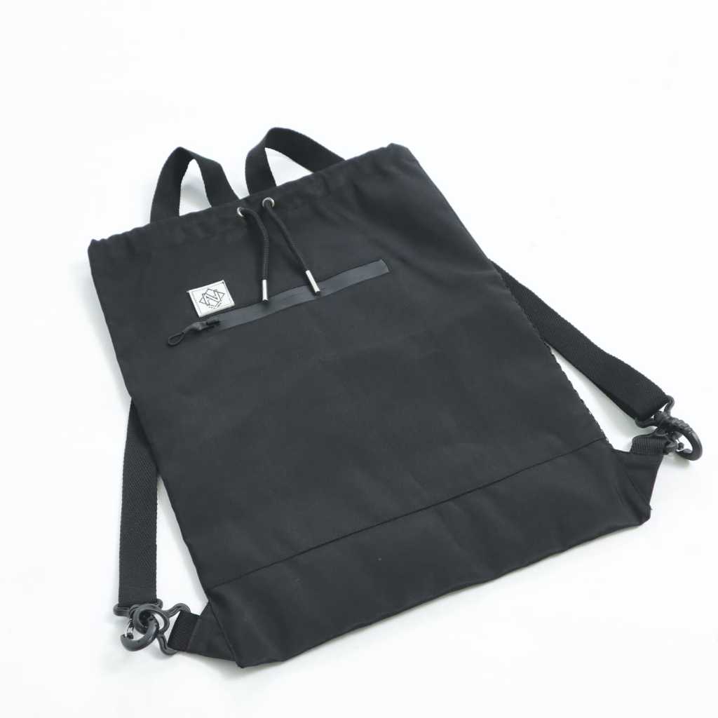 New Hexa Stringbag Tas Serut Drawsting Waterproof Anti Air Bahan Taslan