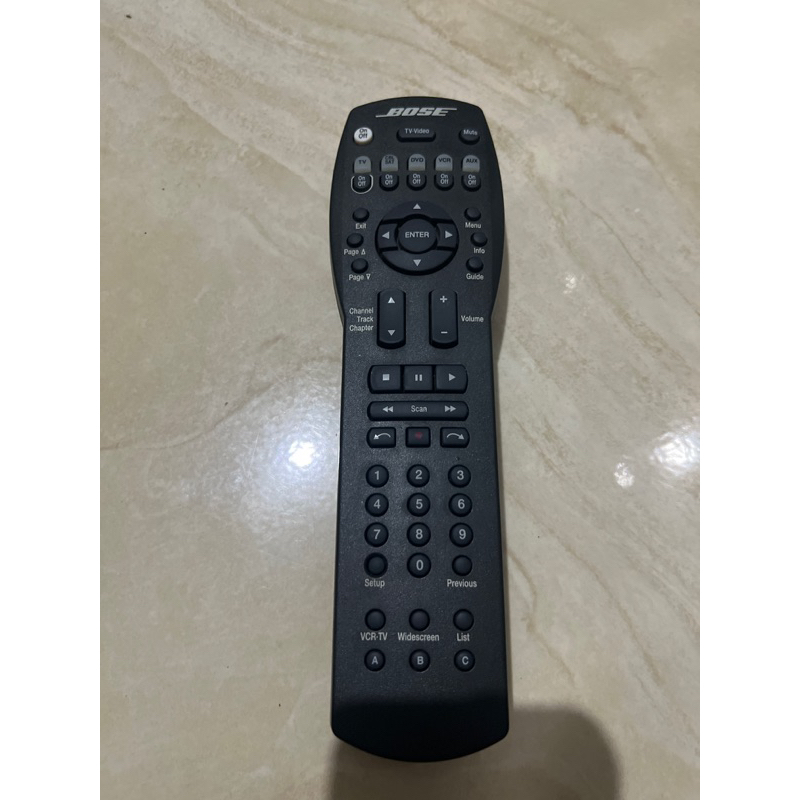 REMOTE REMOT HOME THEATER BOSE ORIGINAL ASLI