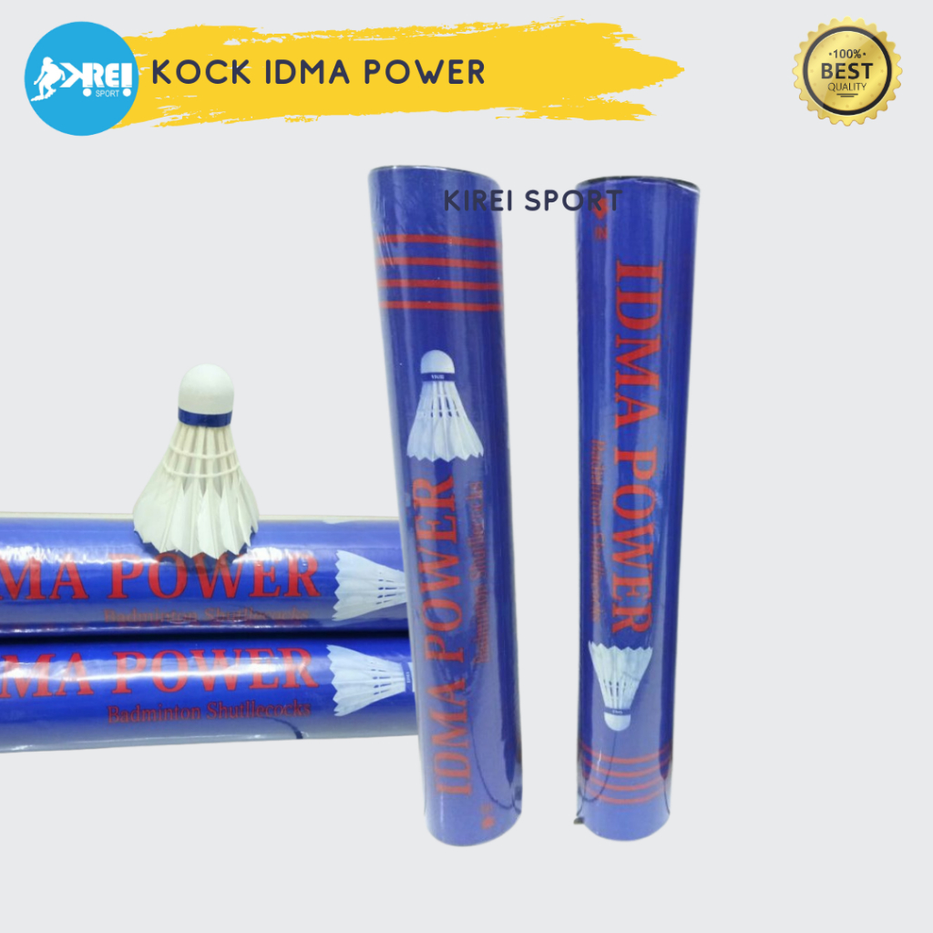 KOCK/KOK/SHUTTLECOCK SPIN/ Lancip Idma Power Biru