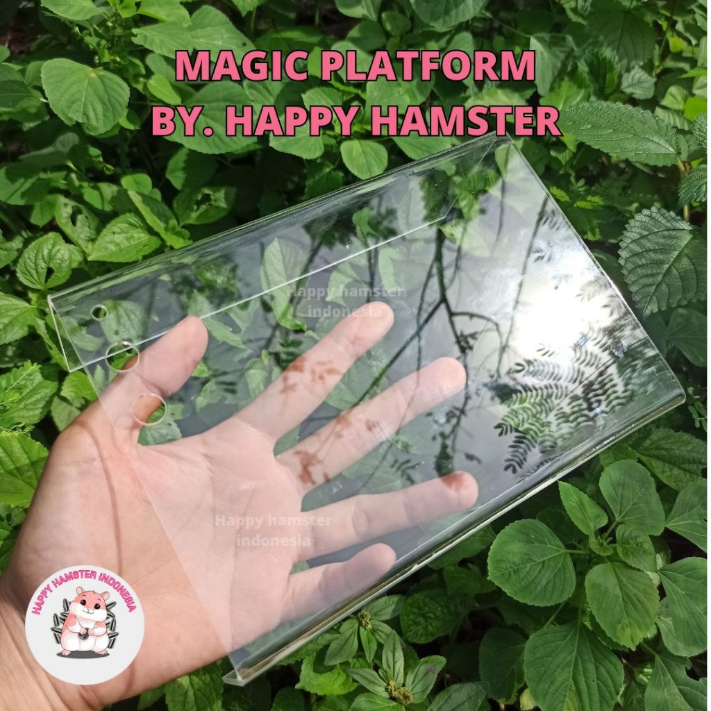 [HappyHamster] Magic Platform hamster | Akrilik platform | Meja akrilik hamster landak mini