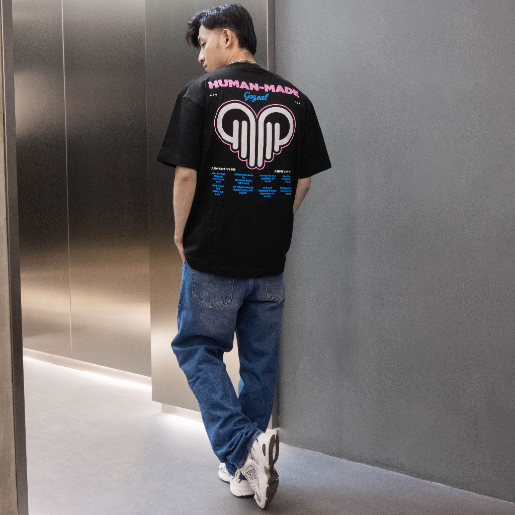 Gozeal | Tees | Human Made Kaos Pria dan Wanita