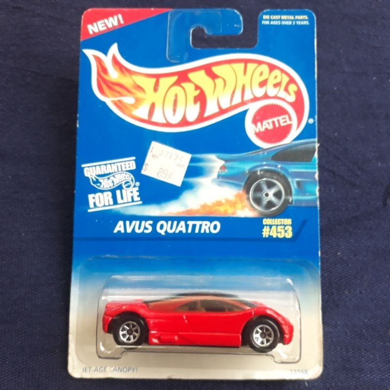 Diecast Hot Wheels HW Mattel Avus Quattro Merah