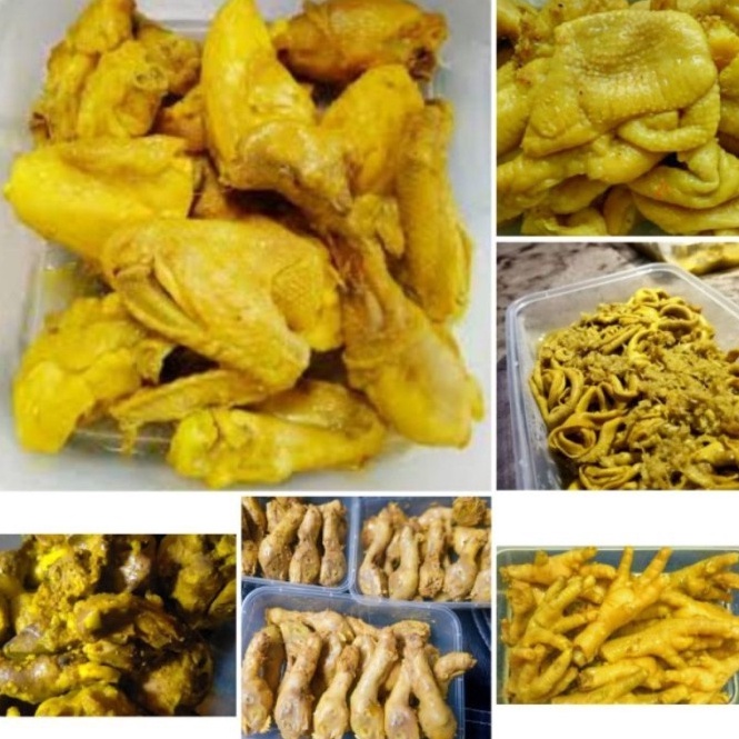 

DISKON Ayam Ungkep DagingSayapUsusKulitCekerAti AmpelaPala 5gr