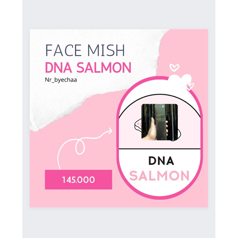 FACE MIST DNA SALMON afourpinky