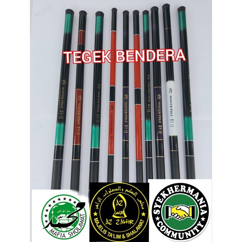 tegek joran bendera murah Stik pancing ukuran 7,2 meter