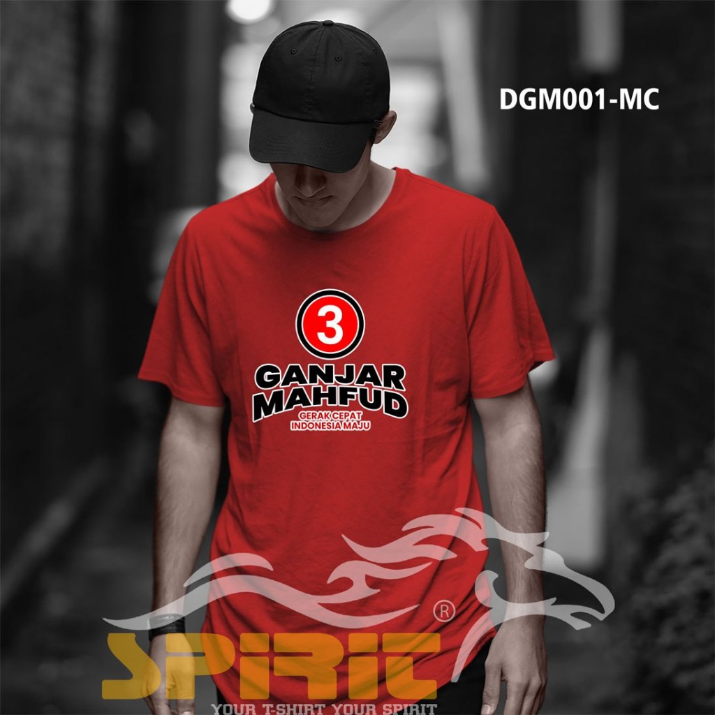 kaos ganjar pranowo terbaru/kaos ganjar/kaos ganjar mahfud/kaos ganjar mahfud 2024 katun premium