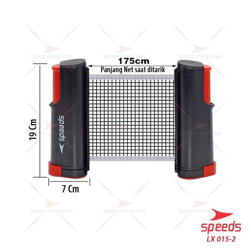 RB SPEEDS Net pingpong portable jaring net tenis meja pingpong Portable original tennis ball net