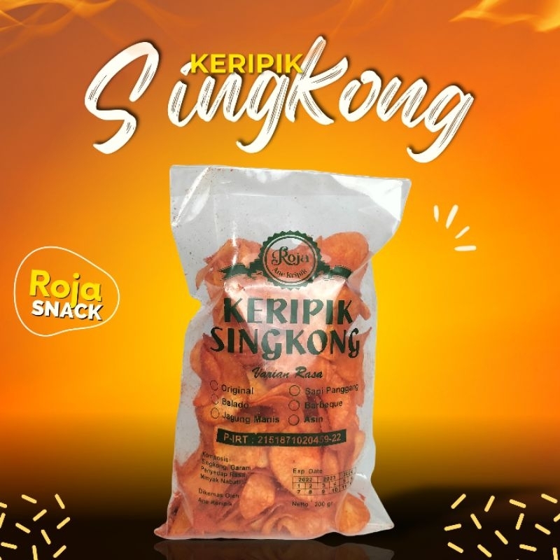 

Keripik Singkong Roja / 200gram