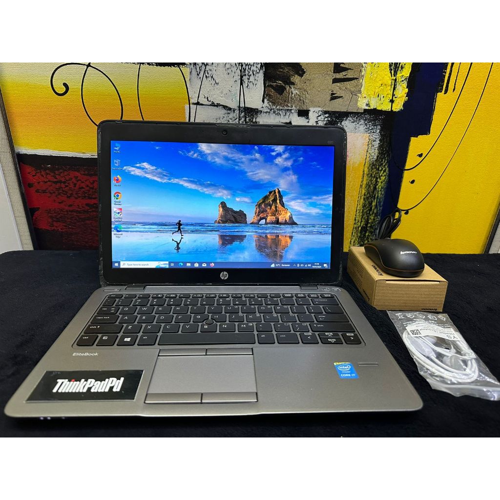 Laptop HP Elitebook 820 G2 Core i7 gen 5 SSD Murah