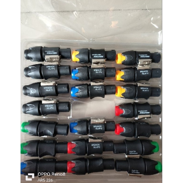 NEW JACK SPIKON NEUTRIK NL4FC KUNCI