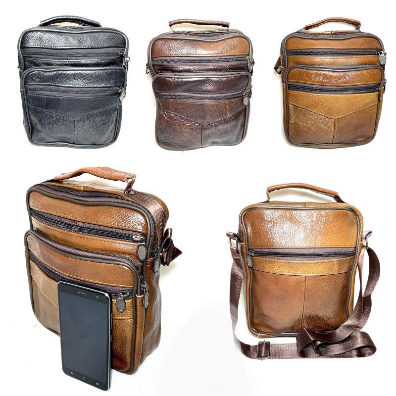 tas selempang kulit asli ukuran jumbo/tas selempang pria/tas bahu pria/tas selempang pria/tas kulit 