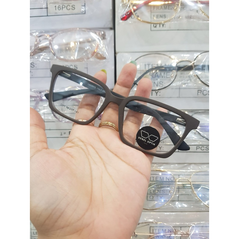 KACAMATA DOFF KEKINIAN UNISEX KODE 2271 ANTI RADIASI