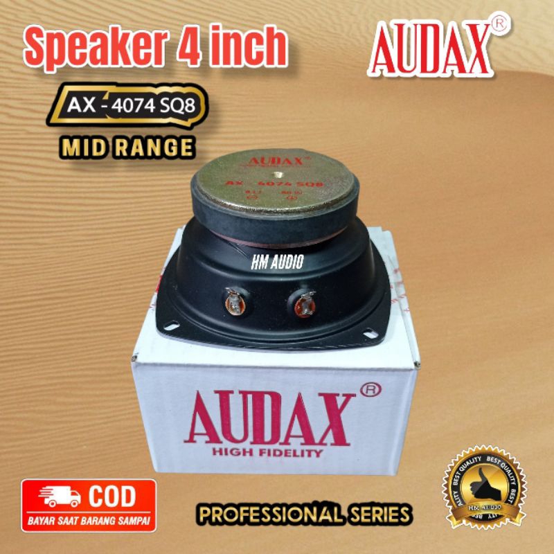 Speaker 4 inch AUDAX AX-4074 SQ8 Midle Range