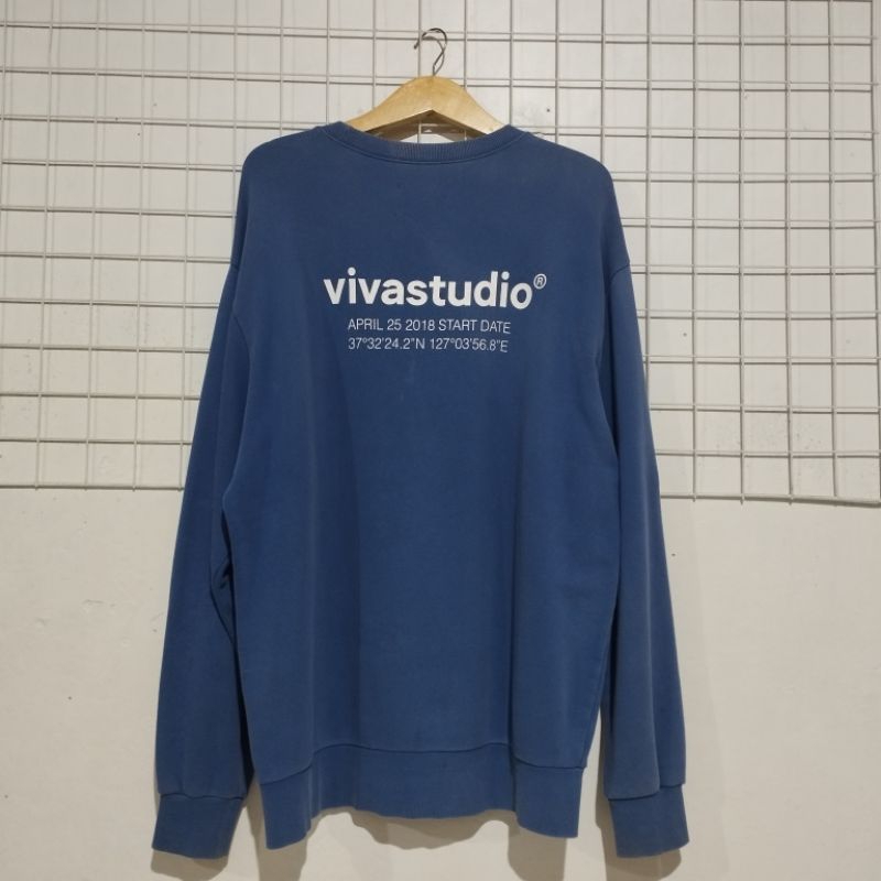 Viva Studio Sweater Crewneck Original Back Print