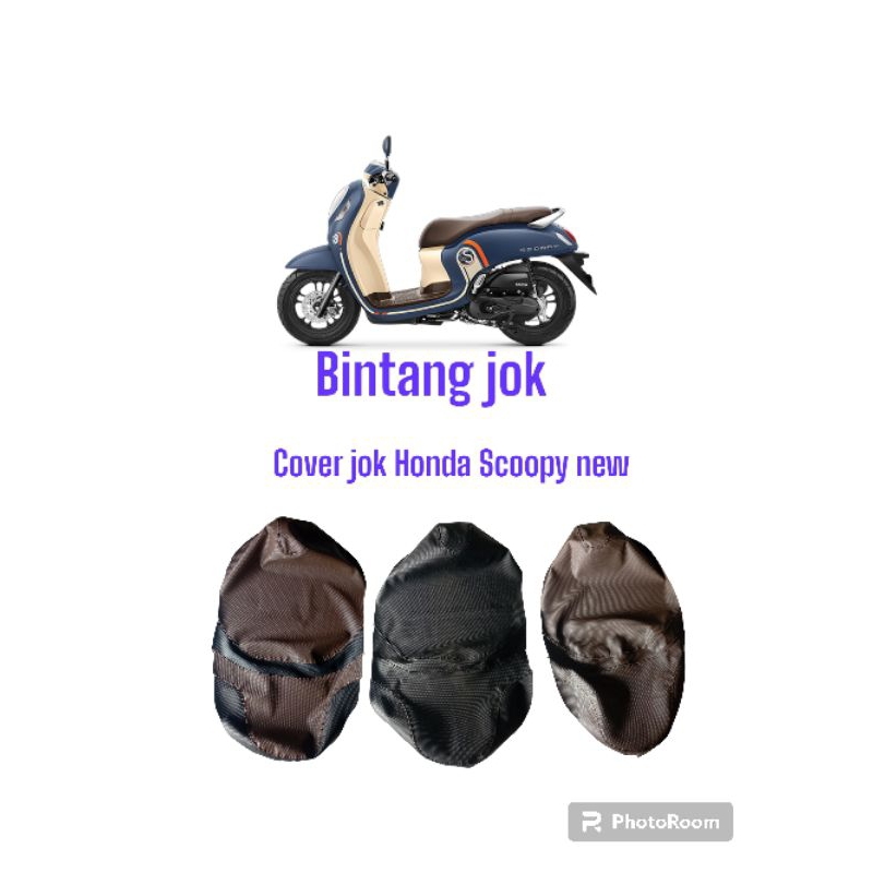 Kulit jok motor Honda all new Scoopy 2020 2021 2022 2023 2024