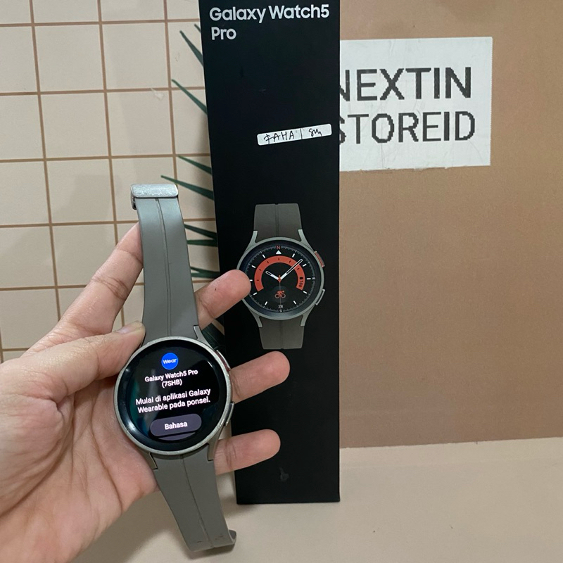 SAMSUNG GALAXY WATCH 5 PRO 45MM SECOND FULLSET