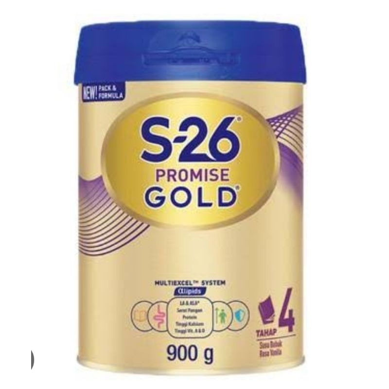 SUSU S26  TAHAP 4 GOLD PROMISE 900gram