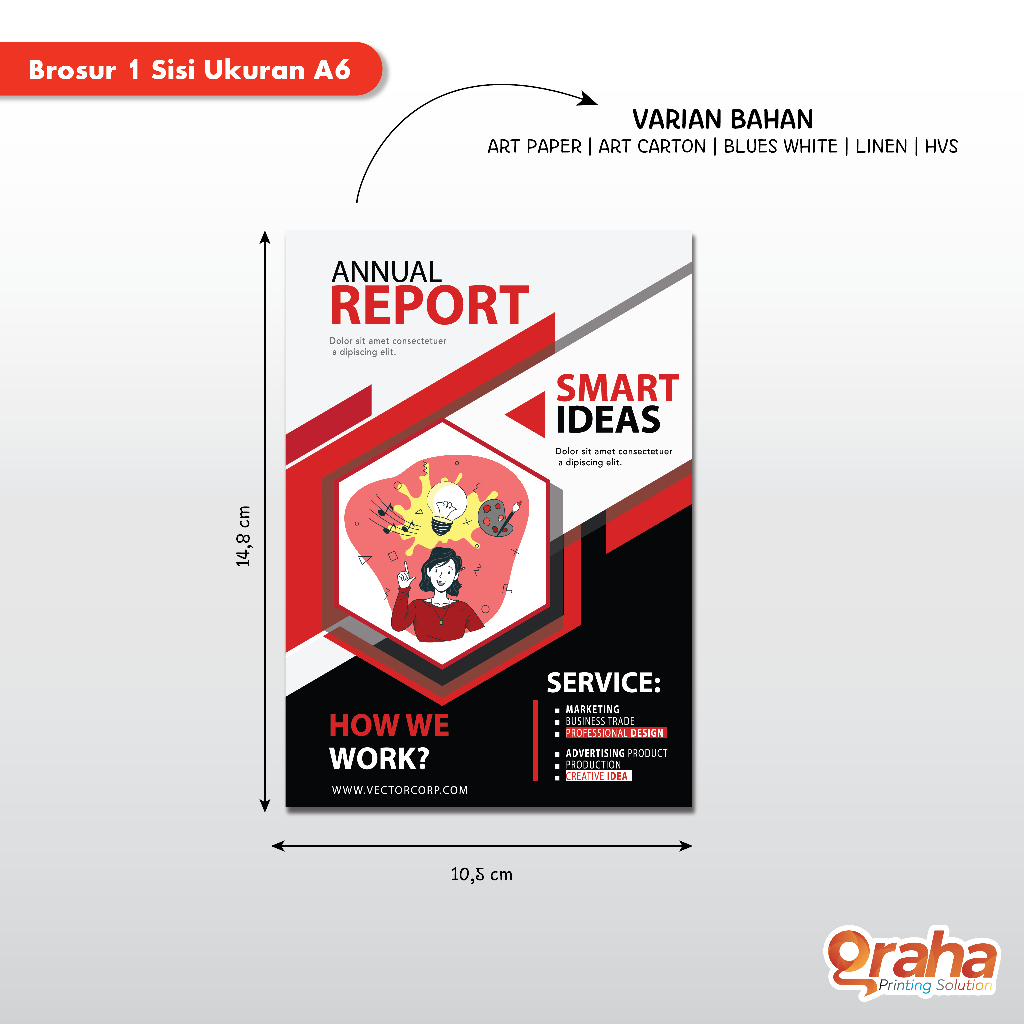 

Cetak Brosur / Leaflet / Flyer A6