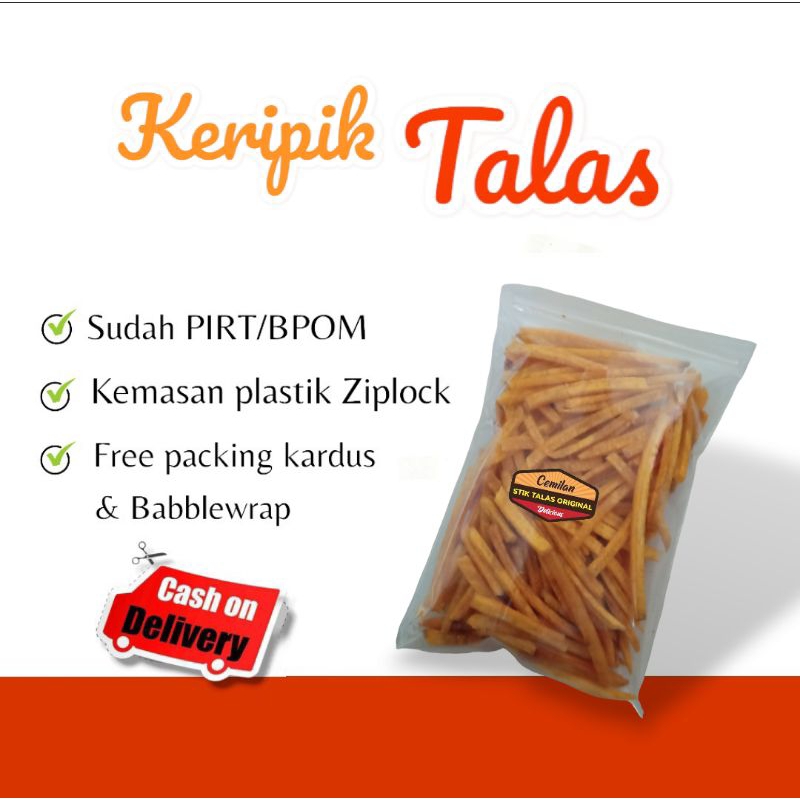 

Cemilan Keripik Talas 75 Gram