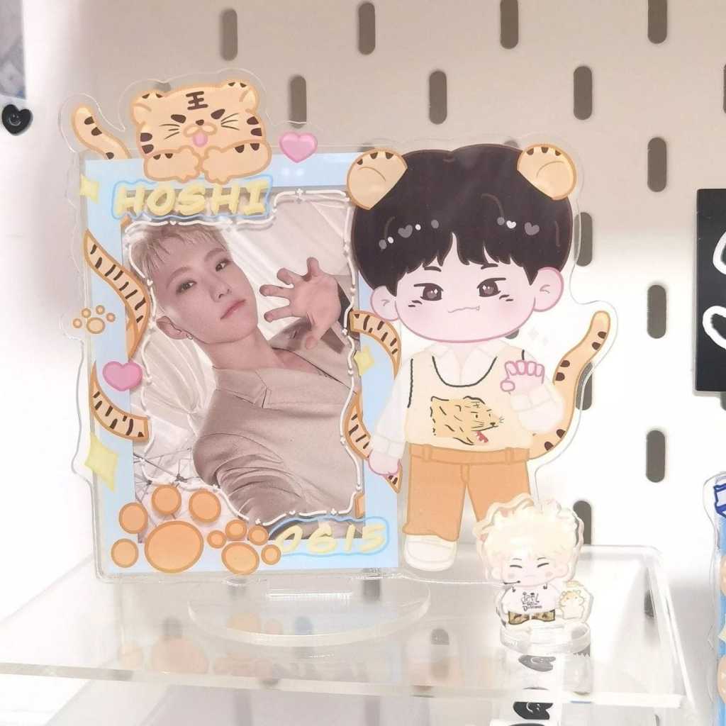 [PO/DP] SEVENTEEN MEMBER ANIME CHARACTER VER.1 STANDEE ACRYLIC CAHOL PC POCA PHOTOCARD CARD HOLDER S