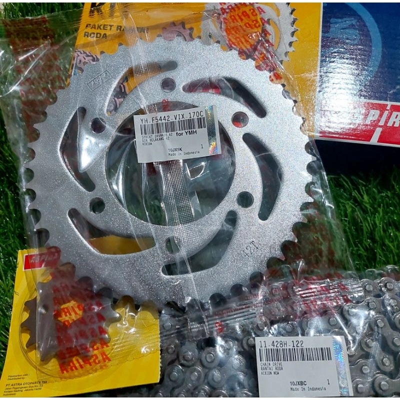 Gear Set Gear Paket Vixsion New Mx King Original